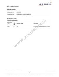 LZ4-04UV00-0000 Datasheet Page 2
