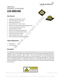 LZ4-20D100-0000 Datasheet Cover