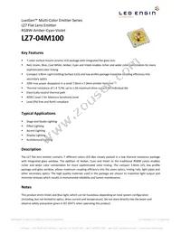 LZ7-04M100 Datasheet Cover