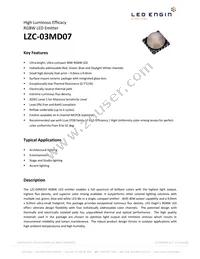 LZC-03MD07-0W70 Datasheet Cover