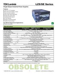 LZS-750-3 Datasheet Cover