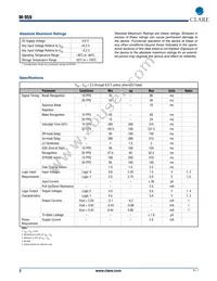 M-959 Datasheet Page 2