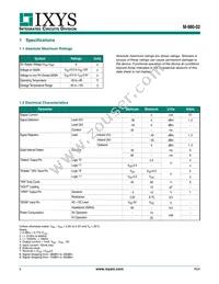 M-980-02T Datasheet Page 2
