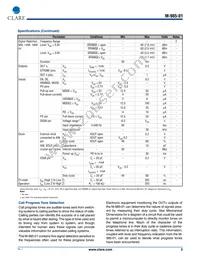 M-985-01T Datasheet Page 3