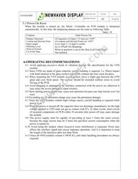 M0116LD-161LDA1 Datasheet Page 12