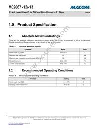 M02067G-13 Datasheet Page 4