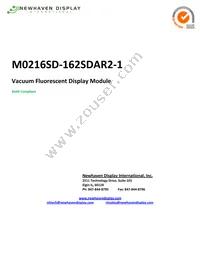 M0216SD-162SDAR2-1 Cover