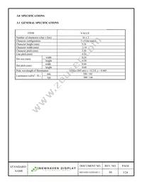 M0216SD-162SDAR2-1 Datasheet Page 3