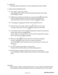 M0220SD-202SDAR1 Datasheet Page 22