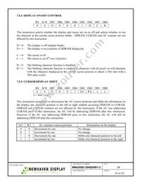 M0420SD-204SDAR1-3 Datasheet Page 20