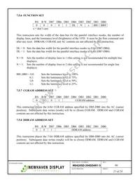 M0420SD-204SDAR1-3 Datasheet Page 21