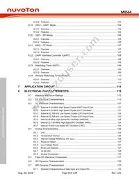 M0564VG4AE Datasheet Page 4