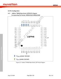 M0564VG4AE Datasheet Page 22