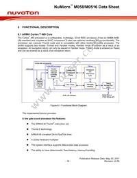 M058LAN Datasheet Page 18