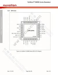 M058SZAN Datasheet Page 14