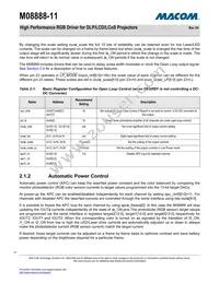 M08888G-11 Datasheet Page 17