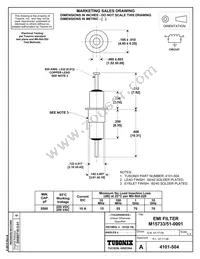 M15733/51-0001 Datasheet Cover