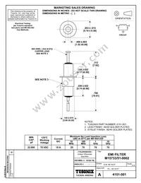 M15733/51-0002 Datasheet Cover