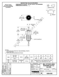 M15733/61-0003 Datasheet Cover