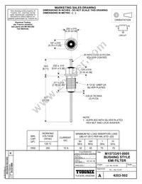 M15733/61-0005 Datasheet Cover