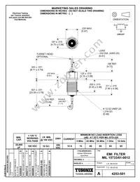 M15733/61-0012 Datasheet Cover