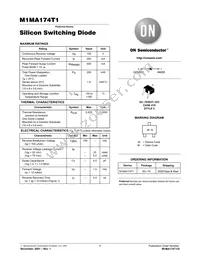 M1MA174T1G Datasheet Cover