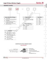 M2024LL1W01-H Datasheet Page 20