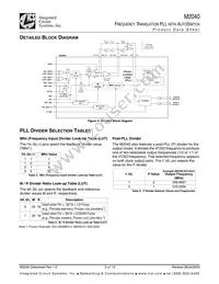 M2040-01-533.3334T Datasheet Page 3