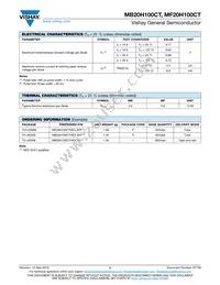M20H100CTGHE3_A/P Datasheet Page 2