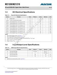 M21208G-42 Datasheet Page 7