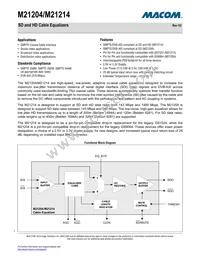 M21214G-15 Datasheet Cover