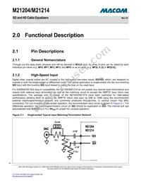 M21214G-15 Datasheet Page 14