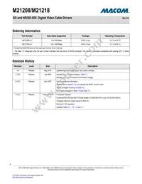 M21218G-42 Datasheet Page 2