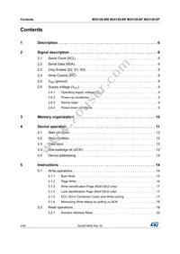M24128-BFCS6TP/A Datasheet Page 2