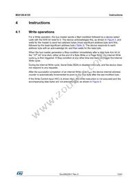 M24128-DRDW3TP/K Datasheet Page 15