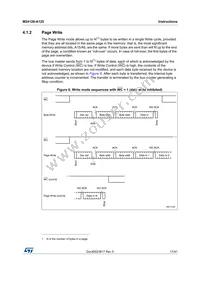 M24128-DRDW3TP/K Datasheet Page 17