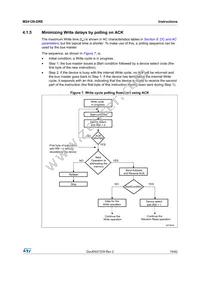 M24128-DRMN8TP/K Datasheet Page 19