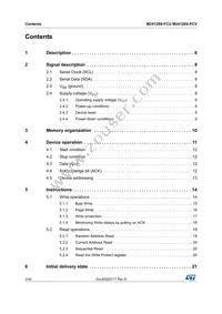 M24128S-FCU6T/T Datasheet Page 2