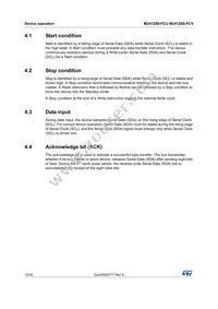 M24128S-FCU6T/T Datasheet Page 12