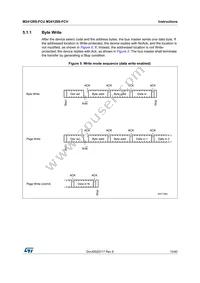 M24128S-FCU6T/T Datasheet Page 15