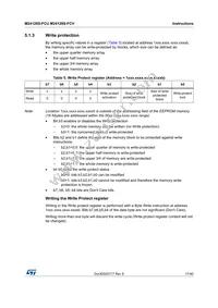 M24128S-FCU6T/T Datasheet Page 17