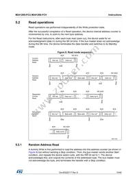 M24128S-FCU6T/T Datasheet Page 19