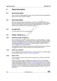 M24128T-FCU6T/TF Datasheet Page 8
