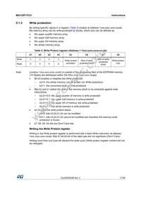 M24128T-FCU6T/TF Datasheet Page 17