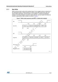 M24256-BFCS6TP/K Datasheet Page 15