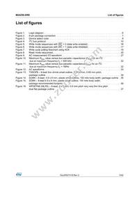 M24256-DRMN8TP/K Datasheet Page 5