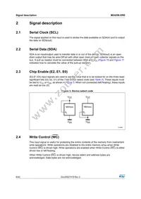 M24256-DRMN8TP/K Datasheet Page 8