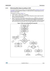 M24256-DRMN8TP/K Datasheet Page 19