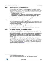 M24512-DRDW6TP Datasheet Page 17