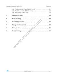 M24512-DRMB6TG Datasheet Page 3